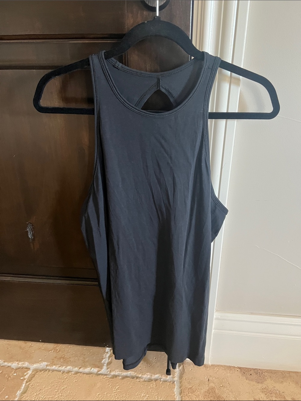 Lululemon Black Racerback Tank Top - Women